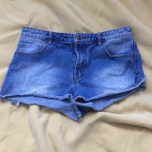Forever 21 denim shorts.